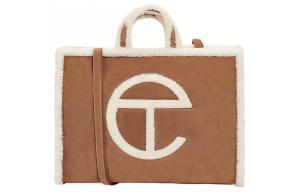 Сумка-тоут из овчины, шоппер, женская сумка-хобо Tubas цвета каштановый UGG, chestnut