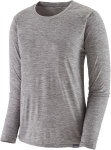 Повседневная рубашка Capilene Cool с длинными рукавами — женская Patagonia, серый