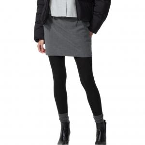 UNIQLO Леггинсы Women's Black Moderate