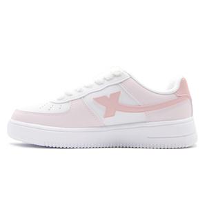 XTEP Кроссовки Air Force One Cushioning, износостойкие, легкие, низкие, женские, розовые