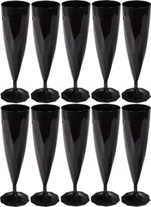 Стаканы PS черные 13,5cl (FL 13 LEVEL) 10 шт. Unbekannt