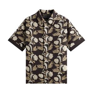 Рубашка Kith Embroidered Floral Woodpoint Shirt, Kindling