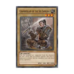 CCG Чемберлен Шести Самураев (Обычный), Yu-Gi-Oh - Structure Deck - Samurai Warlords - Singles
