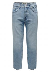 Джинсы свободного кроя Only & Sons ONSEDGE LOOSE NOOS, цвет Light Blue Denim