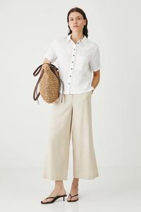 Льняная рубашка Medicine, белый