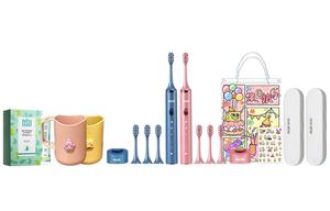 Электрическая зубная щетка AUX, розовый