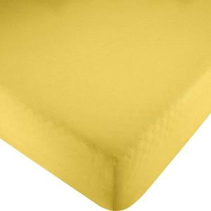 Простынь на подгонке Erwin Müller 165788, 100x1x190-200 см, желтый
