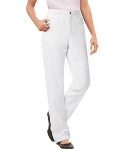 Женские джинсы Within Tall Perfect из хлопка с эластичной задней частью Woman Within, White