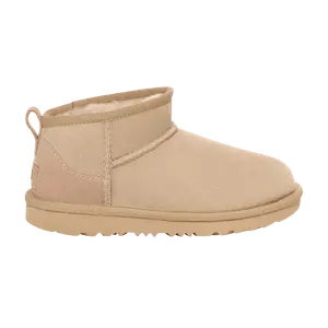 Ботинки UGG Classic Ultra Mini Boot Kids Sawdust, кремовый