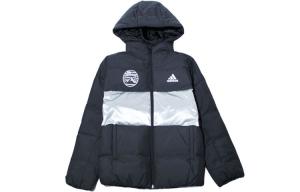 Детский пуховик Adidas, черный