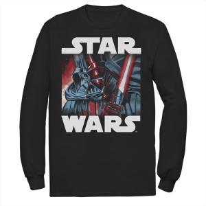 Мужская футболка Darth Vader Sabre Up Close и персональная футболка Star Wars