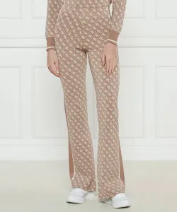 Трикотажные брюки Flare fit Guess Jeans, бежевый