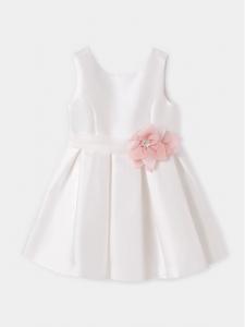 Элегантное платье обычного кроя Abel & Lula, экрю