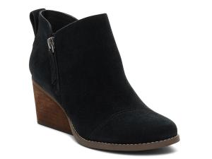 Ботинки TOMS Goldie Wedge Bootie, черный