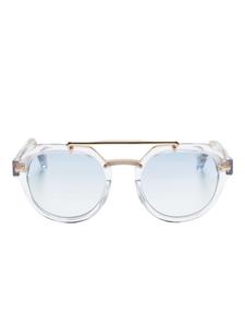 Cazal солнцезащитные очки-пилоты MOD 8047, золотистый