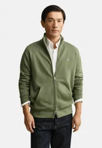 Толстовка на молнии с эмблемой reg Gant, Dry Herb Green