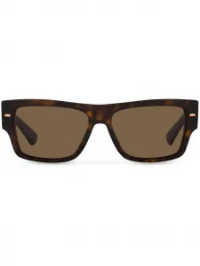 Солнцезащитные очки Lusso Sartoriale Dolce & Gabbana Eyewear, коричневый