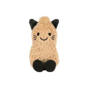 Плюшевая кукла Halloween Kitten Peanuts, 12 см высотой, в сидячей позе JELLYCAT