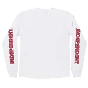 Футболка с длинным рукавом Independent Ancient groundwork, белый