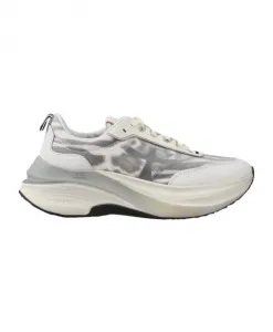 Модные кроссовки с анималистическим и леопардовым принтом Premiata, серый