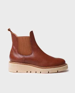 Женские кожаные ботильоны на резинке Toni Pons, светло-коричневый