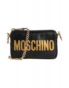 Сумка через плечо Moschino, черный