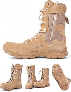 Ботинки LokoLucx Jungle с молниями, пустынные военные боевые ботинки для мужчин и женщин, функциональные, легкие, дышащие, противоскользящие, водонепроницаемые, для походов, модная обувь для путешествий и отдыха на открытом воздухе, Sand