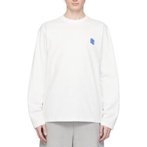 Футболка с длинным рукавом trs tag ADER ERROR, белый