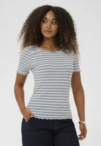 Футболка crribba в полоску Cream, Cashmere Blue Stripe