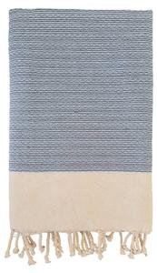 Полотенце для хаммама Le Comptoir de la Plage Athena, темно-синий - ширина: 100 см.