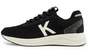 Кроссовки Lifestyle унисекс с низким верхом черного/белого цвета Kappa