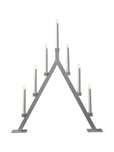 STAR Trading Светильник «Оливер», 7-светильниковый, серебристо-серый, 75 см