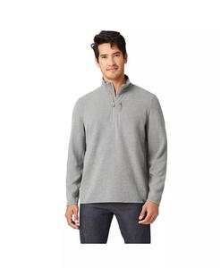 Мужская толстовка Altitude Quilt с длинным рукавом и застежкой-молнией на шею Free Country, серый