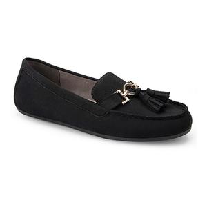 Женские лоферы Aerosoles Deanna, цвет Black Faux Suede