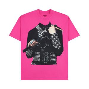 Футболка Pleasures Axed T-Shirt, Hirt/Fuchsia