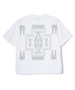 Футболка с коротким рукавом, с вышивкой, унисекс PENDLETON, белый