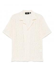 Рубашка крючком по всей поверхности Represent, белый