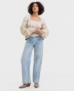 Женские джинсы Love Language Pull-On Free People, No Drama