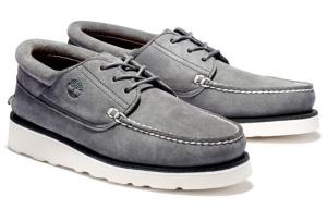 Кроссовки Timberland 3 Eye Wedge Narrow Fit Oxford Shoes 'Medium Grey Suede'