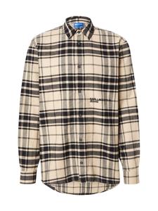 Рубашка на пуговицах классического кроя KARL LAGERFELD JEANS, Sand