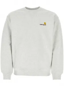 Толстовка American Script с вышитым логотипом CARHARTT WIP, серый
