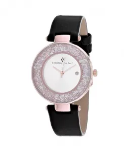 Женские часы с серебристым циферблатом - cv1224 Christian Van Sant, silver