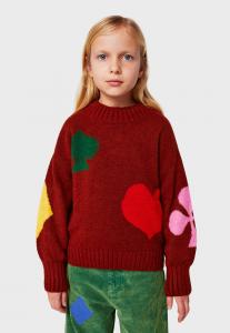 Джемпер Bobo Choses JOKER UNISEX, Burgundy/Bordeaux