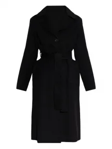 Однобортное пальто Add, черный