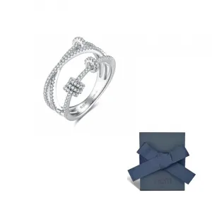 Apm Monaco PIERCING Series 925 Стерлинг Сильвер кольца женские серебряные