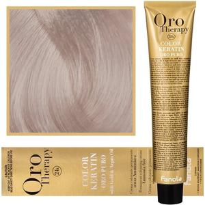 Краска для волос, 100 мл Fanola, Oro Therapy, Color Keratin Oro Puro, 10.13 Extra