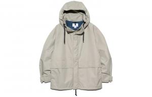 Nanamica Куртка SS24 унисекс светло-серая, Light Gray