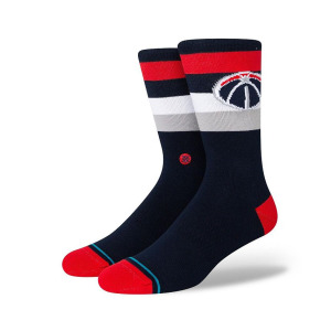 Мужские носки с полосками Washington Wizards Crew Stance, синий