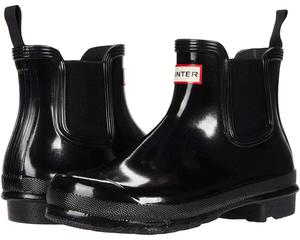 Ботинки Hunter Original Chelsea Gloss, черный