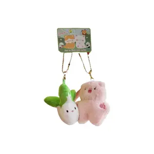 Магнитный брелок-кукла Love Of Wormwood Tortoise Honey плюшевый кулон высотой 8 см AIQINGCAOZHILIAN(WANJU)